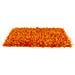 Tappeto Da Cucina E Da Salotto Modello Shaggy 60x90cm Arancio - Foto miniatura 1