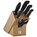 Ceppo Di Coltelli In Legno Naturale 6 Pezzi Serie Four Star Di Zwilling - Foto miniatura 1