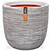Fioriera Nature Rib Rotonda 54x52 cm Avorio KOFI935 - Foto miniatura 1