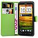 Custodia Compatibile Con Htc One X / X+ In Verde Menta - Coperchio Protettiva Con Chiusura Magnetica, Funzione Stand E Tasca Per Le Carte - Foto miniatura 5