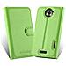 Custodia Compatibile Con Htc One X / X+ In Verde Menta - Coperchio Protettiva Con Chiusura Magnetica, Funzione Stand E Tasca Per Le Carte - Foto miniatura 10
