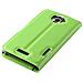 Custodia Compatibile Con Htc One X / X+ In Verde Menta - Coperchio Protettiva Con Chiusura Magnetica, Funzione Stand E Tasca Per Le Carte - Foto miniatura 12