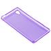 Custodia Compatibile Con Sony Xperia M4 Aqua In Viola Trasparente - Coperchio Protettivo In Silicone Tpu Flessibile - Foto miniatura 6