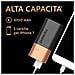 Powerbank 6700 mAh PB248H caricatore esterno a ricarica rapida e ad alta capacità, fino 48 ore aggiuntive - Foto miniatura 4
