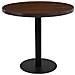 Tavolo Da Bistrot Marrone Scuro 80 Cm In Mdf - Foto miniatura 1