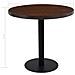 Tavolo Da Bistrot Marrone Scuro 80 Cm In Mdf - Foto miniatura 5
