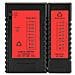 Ethernet Tester Cavo Di Rete Tester Per Cavi Per Rj45 Rj11 Cavo Patch Cavo Tester Tester Lan Rosso-nero - Foto miniatura 3