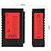 Ethernet Tester Cavo Di Rete Tester Per Cavi Per Rj45 Rj11 Cavo Patch Cavo Tester Tester Lan Rosso-nero - Foto miniatura 4