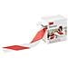 3m Bande De Chantier, Rouge / Blanc, Adhesif Non 70 Mm X 100 M - Foto miniatura 2