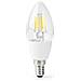 5w 400lm E14 Wi-fi Connected Candela Filamento Lampadina, Trasparente - Foto miniatura 5