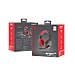 Cuffie Da Gioco Argon 110, On-ear, Con Cavo, Microfono, Nero / rosso - Foto miniatura 2