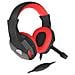 Cuffie Da Gioco Argon 110, On-ear, Con Cavo, Microfono, Nero / rosso - Foto miniatura 12