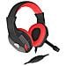 Cuffie Da Gioco Argon 110, On-ear, Con Cavo, Microfono, Nero / rosso - Foto miniatura 10
