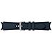 Et-shr88snegeu Cinturino Pelle Per Galaxy Watch 4 Galaxy Watch 4 Classic Taglia S M Blu Navy - Foto miniatura 1