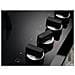 Piano Cottura a Gas Serie 800 Flamelight 4 Fuochi Gas 60 cm Colore Nero - Foto miniatura 5