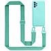 Catena Di Telefoni Cellulari Compatibile Con Samsung Galaxy A72 4g / 5g In Liquid Turchese - Coperchio Di Protezione In Silicone Con Cordino Regolabile In Lunghezza - Foto miniatura 1