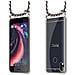 Catena Di Telefoni Cellulari Compatibile Con Htc Desire 10 Lifestyle / Desire 825 In Blu Scuro Giallo - Coperchio Protettivo In Silicone Con Anelli D'argento, Cinturino In Corda E Custodia Staccabile - Foto miniatura 7