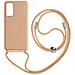 Cover Semirigida Per Samsung Galaxy S20 Fe Cordino Nylon 80 Cm Rose Gold - Foto miniatura 1