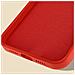 Cover Magsafe Iphone 12 Mini Silicone Flessibile Soft-touch Mag Cover Rossa - Foto miniatura 4