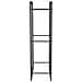 Portalegna Nero Opaco 50x28x94 cm Acciaio - Foto miniatura 6