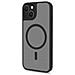 Magmatt Iphone 14 Plus Cover In Tpu Con La Tecnologia Magsafe Trasparente Black - Foto miniatura 1