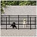 Gabbia Per Cani Da Esterno In Acciaio 15,02 M - Foto miniatura 1