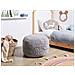 Pouf Kandhkot Cotone Grigio - Foto miniatura 1