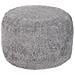 Pouf Kandhkot Cotone Grigio - Foto miniatura 4