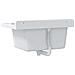 Lavandino Di Servizio A Parete Bianco 60x40x28 Cm In Resina - Foto miniatura 6