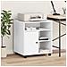 Supporto per Stampante con Ruote Bianco 60x50x67 cm - Foto miniatura 3