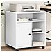 Supporto per Stampante con Ruote Bianco 60x50x67 cm - Foto miniatura 1
