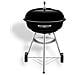 Barbecue Rotondo A Carbone Con Ruote E Griglia In Acciaio Cromato Original Compact Kettle - Foto miniatura 7