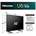 TV QNED Ultra HD 4K 50" 50U6NQ Smart TV VIDAA 2024 - Foto miniatura 4