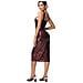 Vestito Rosso Vintage Con Paillettes S - Foto miniatura 3