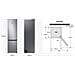 Frigorifero con congelatore RB34T602DSA /EF Capacita 185l Classe D Colore Acciaio inox - Foto miniatura 10