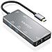 ASUC-9P018-GR replicatore di porte e docking station per laptop Cablato USB 3.2 Gen 1 (3.1 Gen 1) Type-C Grigio - Foto miniatura 2