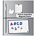 Lavagna Magnetica Con Lettere, 2 Pennarelli E Una Gomma. Include 3 Lettere Minuscole 1 Lettera Maiuscola Per Ogni Lettera Dell'alfabeto. - Foto miniatura 5