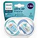 Avent 2 Succhietti Ultra Air 6-18Mesi Maschio Papa - Foto miniatura 1