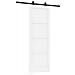 Porta Scorrevole con Set di Ferramenta 'ORKDAL'Bianca Legno Massello di Pino - Foto miniatura 1