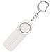 Allarme Di Sicurezza Personale Da 130db Con Luce Led - Attivazione Ad Anello, Alimentato A Batteria White - Foto miniatura 2