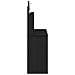 Toeletta  con luci LED Nero Rovere 96x40x142 cm - Foto miniatura 8