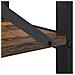 Libreria Rovere fumo 40 x 30 x 48.5 cm Legno multistrato - Foto miniatura 9