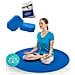 Tappetino Yoga Rotondo Antiscivolo (6mm) - Tappetino per Sport e Fitness - Foto miniatura 1
