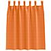 Tende con tende 2 pcs Arancione Vivo 140x140cm Poliestere - Foto miniatura 4