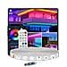 Strisce Led Rgbic Colorate Da Esterno Usb - 18 Led/metro - Bluetooth 2.4g  15 Metri - Foto miniatura 1