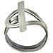Chiusura Ad Anello In Ottone Placcato Argento Sterling 10µ - Foto miniatura 4