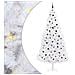 Albero di Natale artificiale Bianco 300 cm PVC e Acciaio - Foto miniatura 1