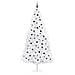 Albero di Natale artificiale Bianco 300 cm PVC e Acciaio - Foto miniatura 3