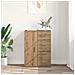 Credenza Rovere artigianale 59 x 39 x 80 cm Legno multistrato - Foto miniatura 4