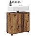Mobile per lavabo da bagno Legno vecchio 60 x 30 x 60 cm - Foto miniatura 3